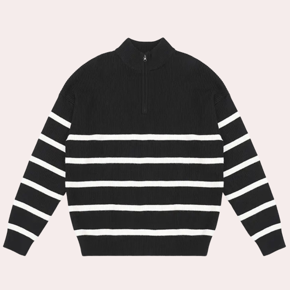Drune | Stylischer, Bequemer Herren Kapuzenpullover mit Reißverschluss