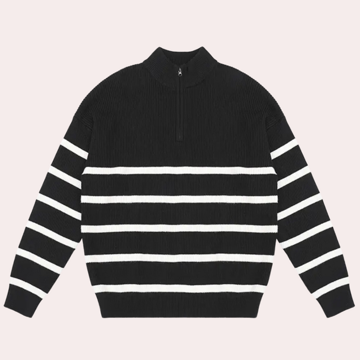 Drune | Stylischer, Bequemer Herren Kapuzenpullover mit Reißverschluss