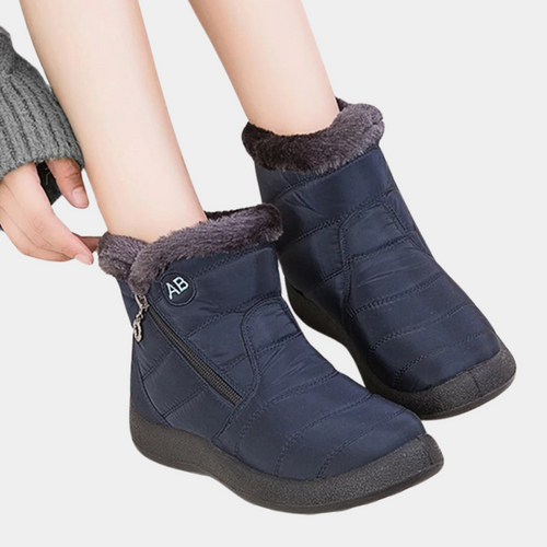 Drune | Stiefel - Warm gefüttert, gestepptes Design - Reißverschluss & rutschfeste Sohle