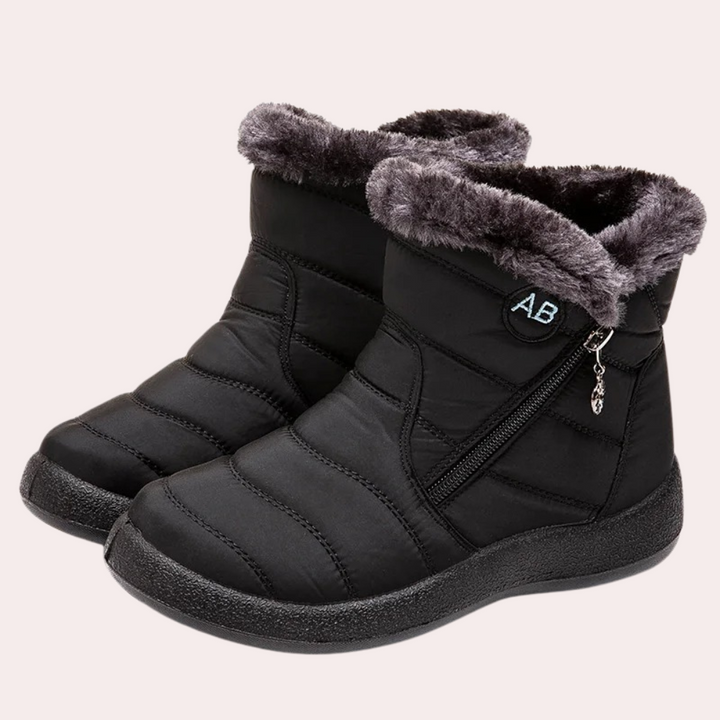 Drune | Stiefel - Warm gefüttert, gestepptes Design - Reißverschluss & rutschfeste Sohle