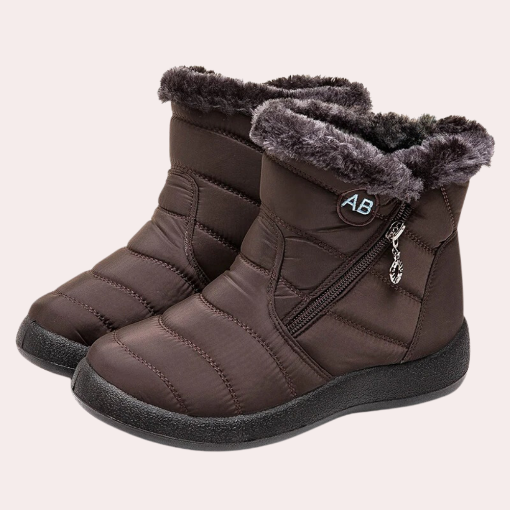 Drune | Stiefel - Warm gefüttert, gestepptes Design - Reißverschluss & rutschfeste Sohle