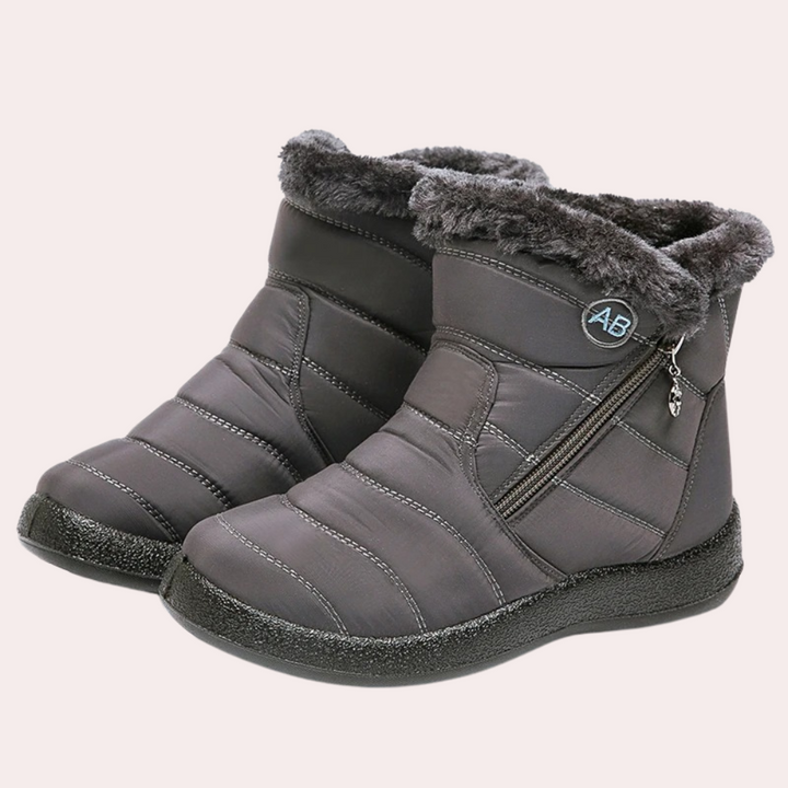 Drune | Stiefel - Warm gefüttert, gestepptes Design - Reißverschluss & rutschfeste Sohle