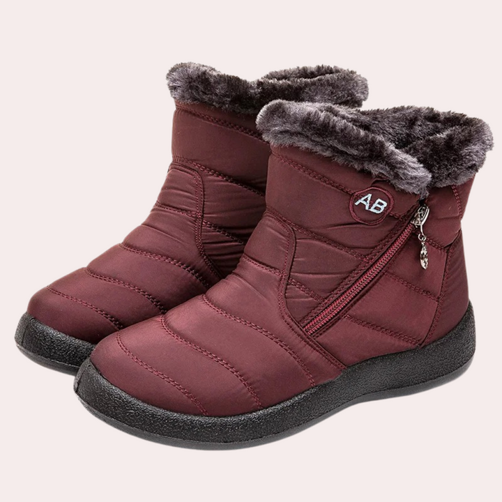 Drune | Stiefel - Warm gefüttert, gestepptes Design - Reißverschluss & rutschfeste Sohle