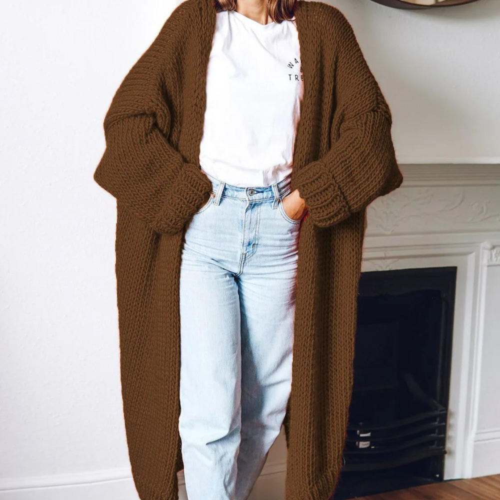 Drune | Modische und mühelose Winter-Strickjacke