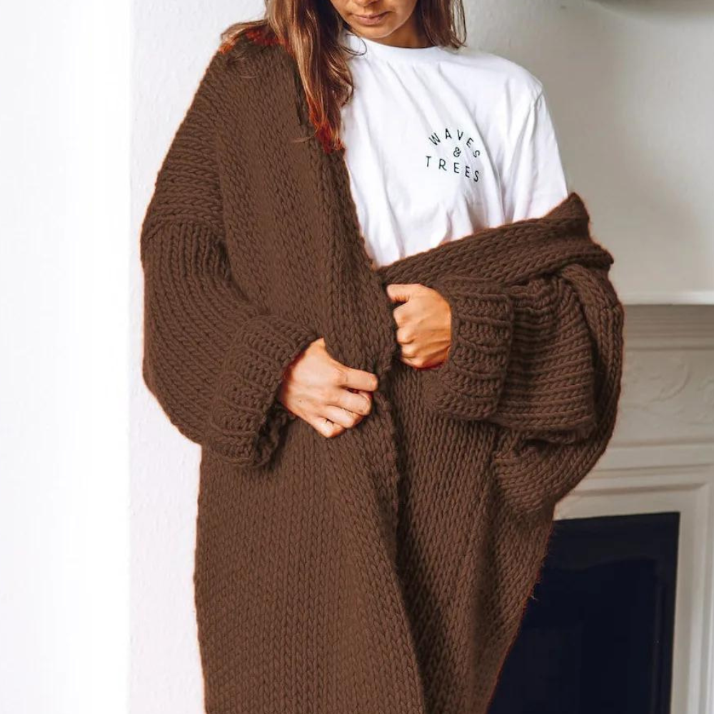 Drune | Modische und mühelose Winter-Strickjacke