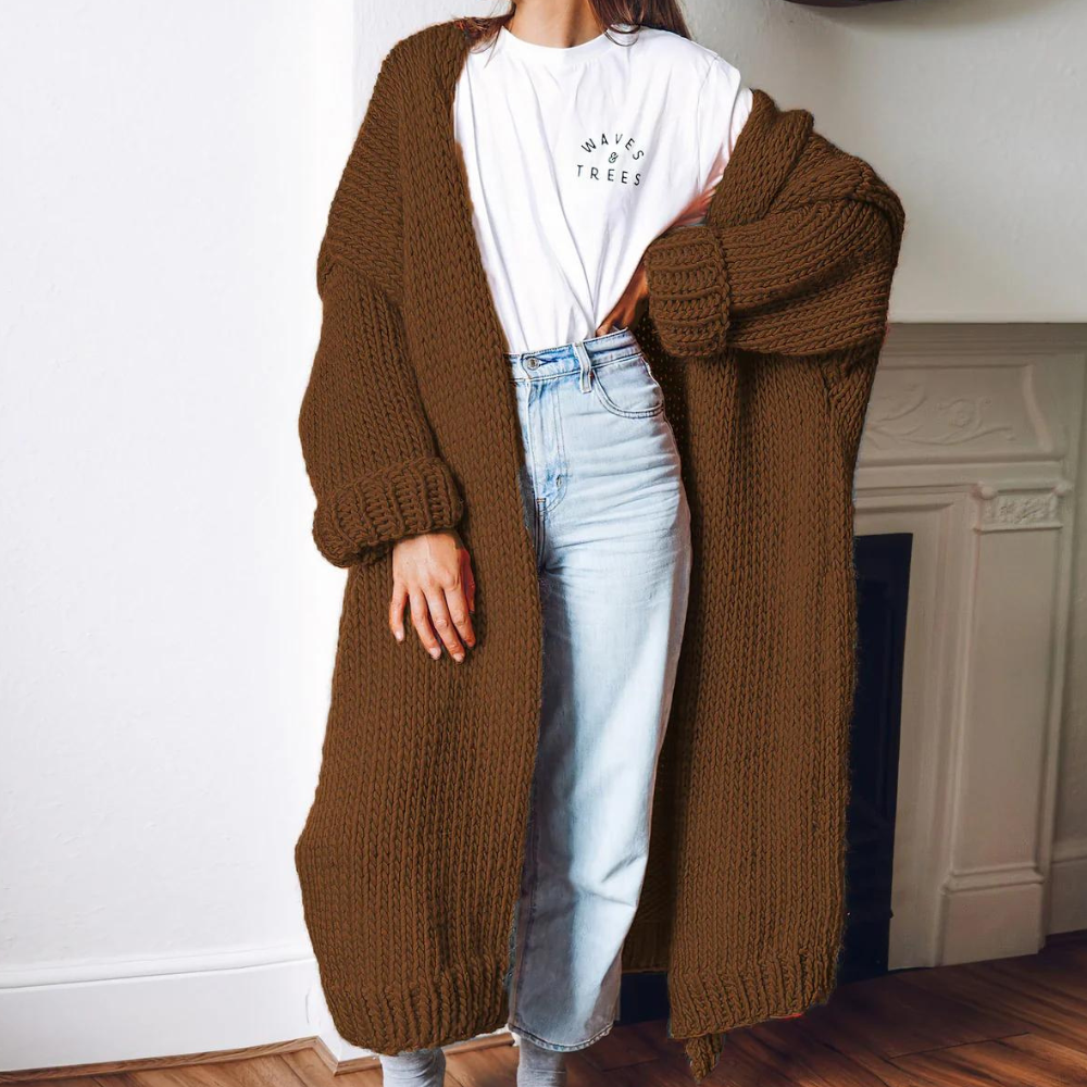 Drune | Modische und mühelose Winter-Strickjacke