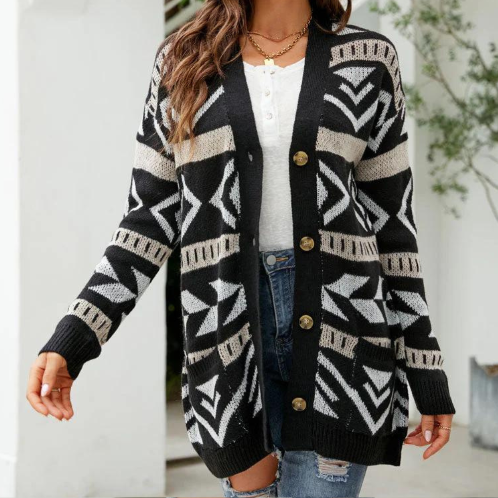 Drune | Moderne und modische Winter-Strickjacke