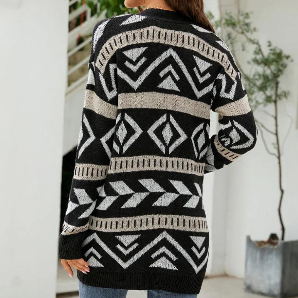 Drune | Moderne und modische Winter-Strickjacke