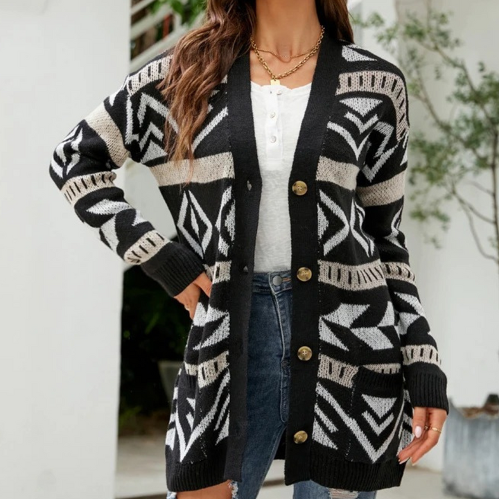 Drune | Moderne und modische Winter-Strickjacke