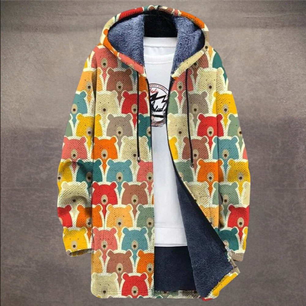 Drune | Warmes Colorblock Weste für Männer