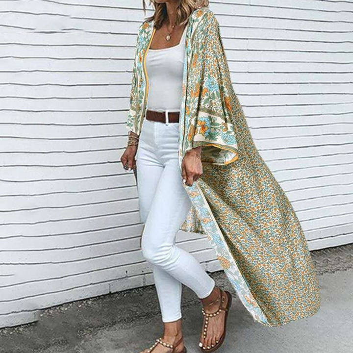 Drune | Blumen Strickjacke für Den Sommer