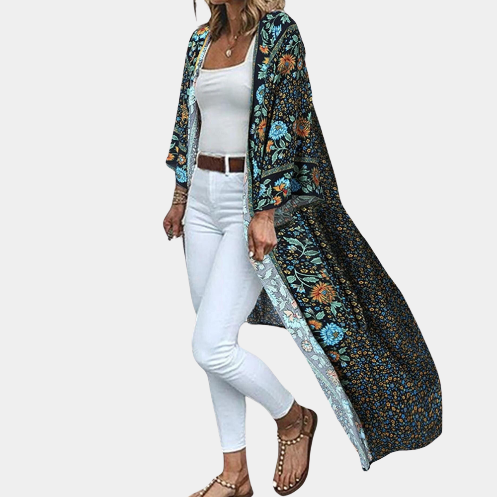 Drune | Blumen Strickjacke für Den Sommer