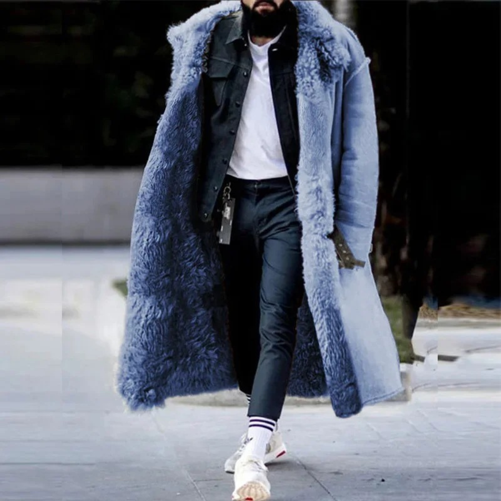 Drune | eine luxuriöse Shearling-Überjacke