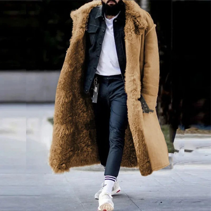 Drune | eine luxuriöse Shearling-Überjacke
