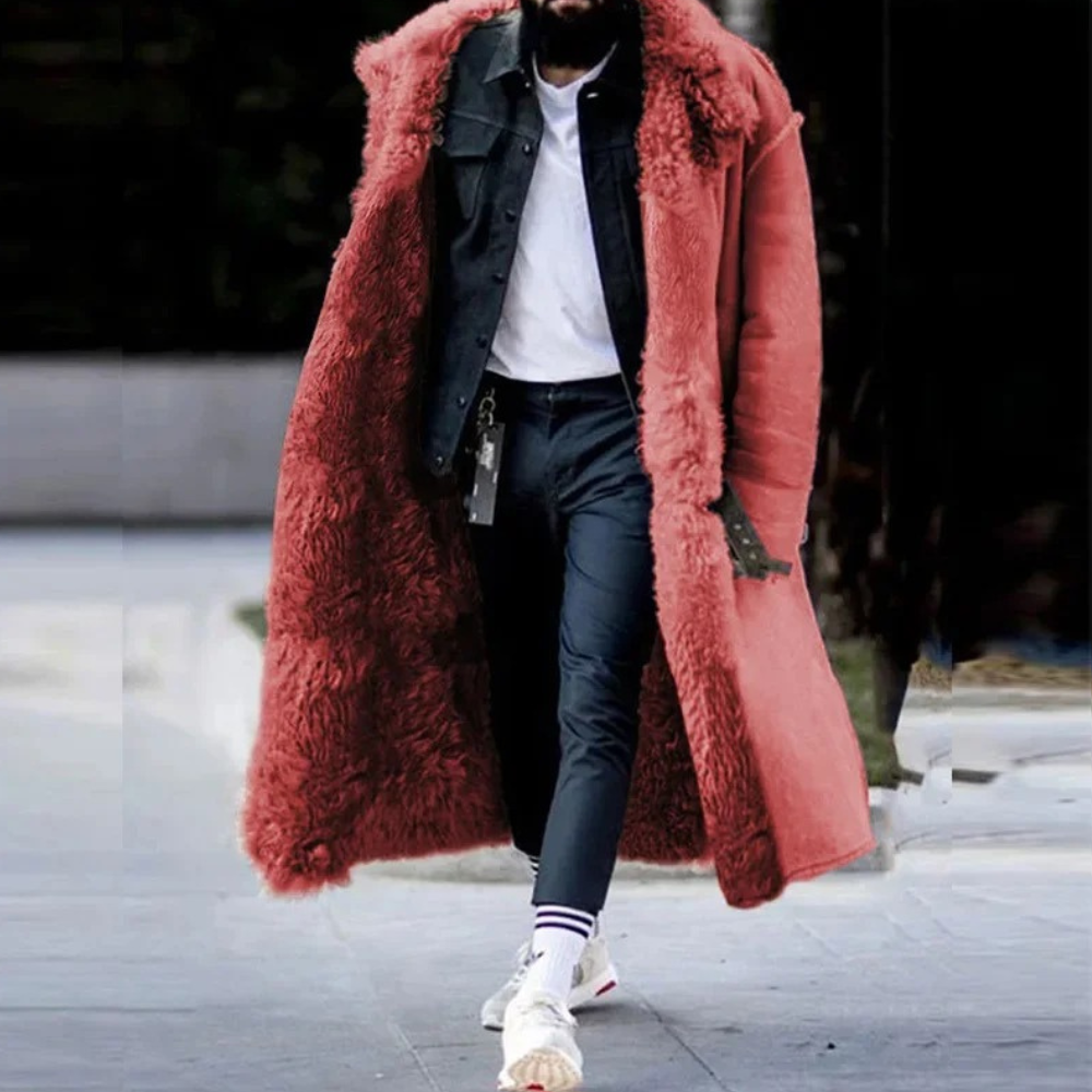 Drune | eine luxuriöse Shearling-Überjacke