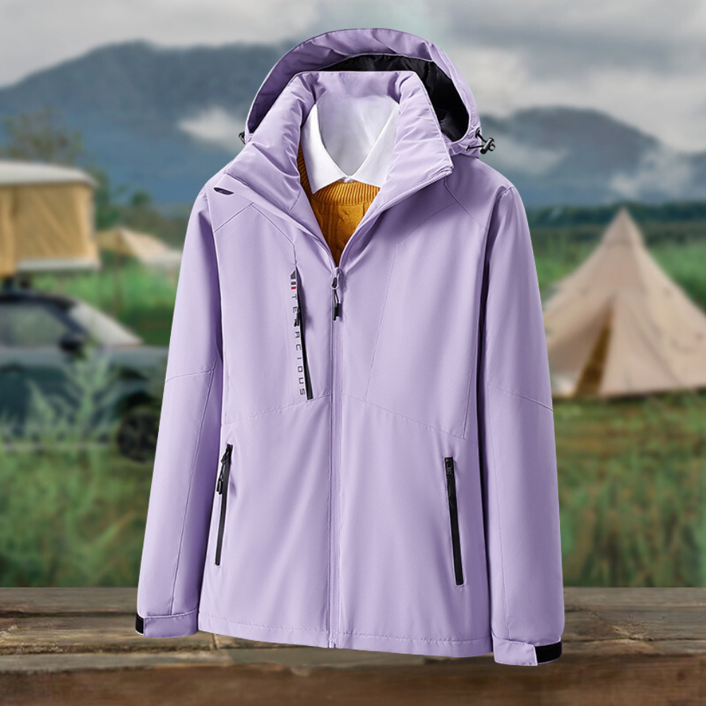 Drune | Elegante Damenjacke mit modischer Winterkapuzenpullover