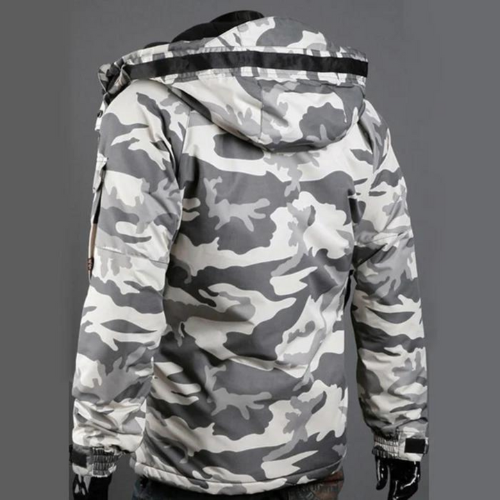 Drune | Modischer Camouflage Pullover