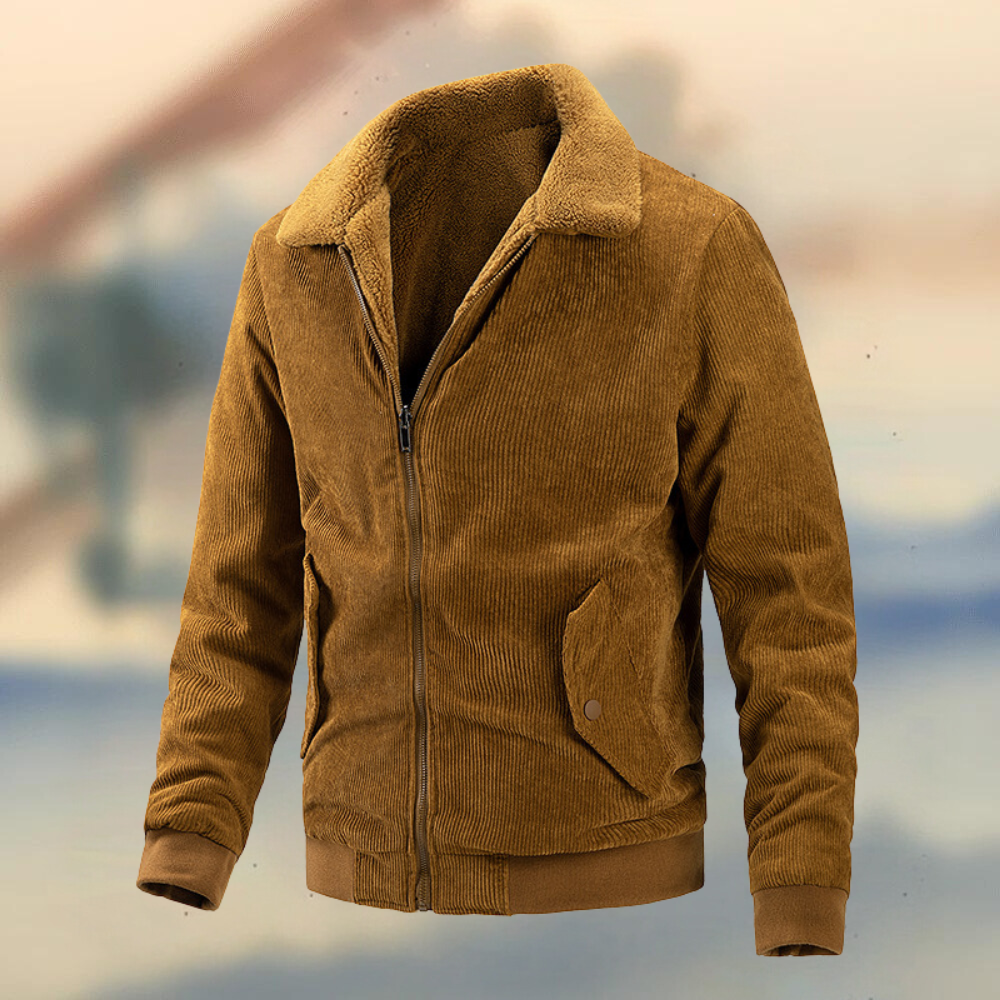 Drune | Elegant Corduroy Herrenjacke