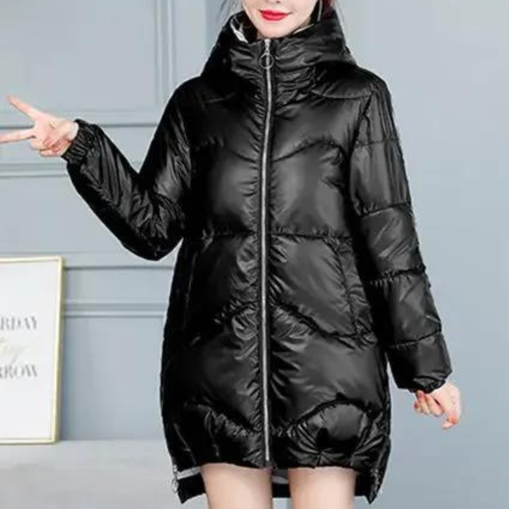 Drune | Warme Winterjacke für Damen mit Kapuze