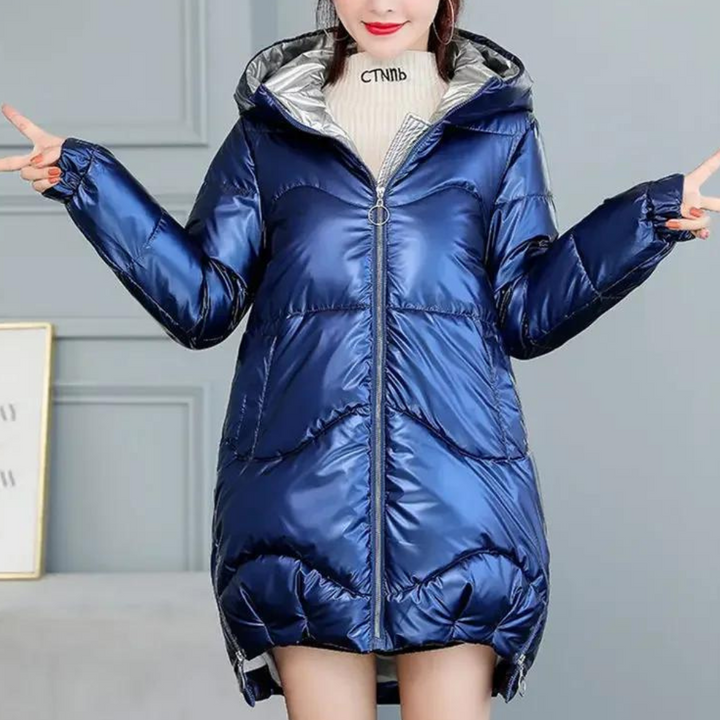 Drune | Warme Winterjacke für Damen mit Kapuze