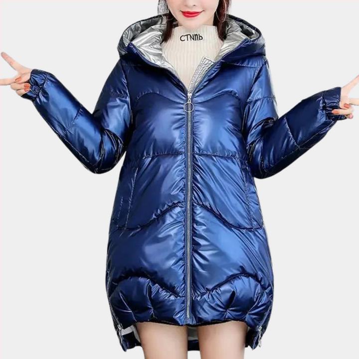 Drune | Warme Winterjacke für Damen mit Kapuze