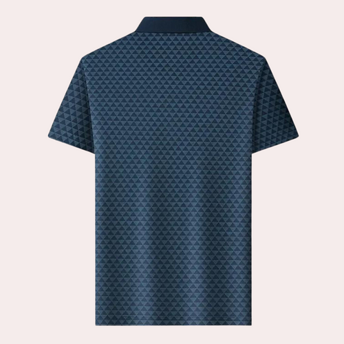 Drune | Atmungsaktives Herren Polo Mit Geometrischem Muster