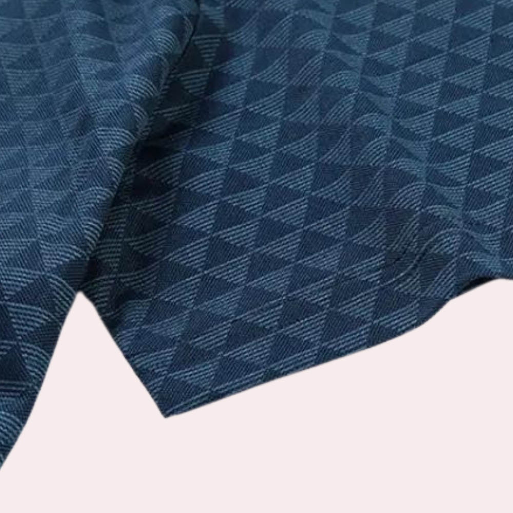 Drune | Atmungsaktives Herren Polo Mit Geometrischem Muster