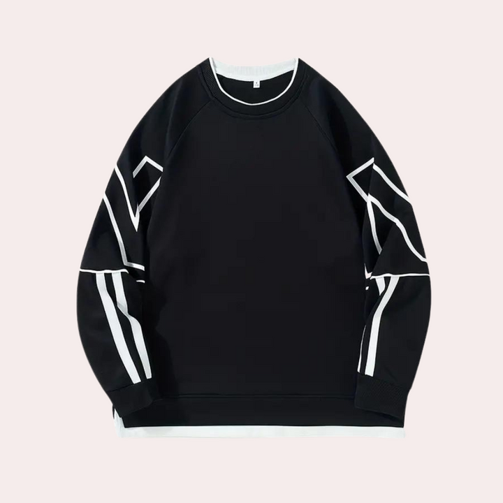 Drune | Heren Kapuzenpullover mit Lockerem Schnitt