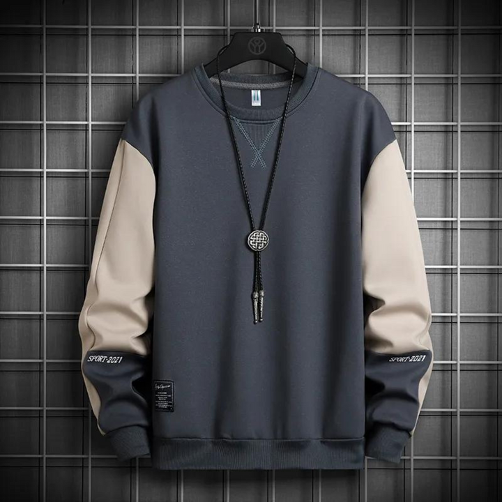 Drune | Sweatshirt mit Farbkontrast