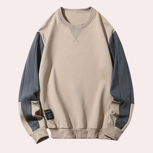Drune | Sweatshirt mit Farbkontrast