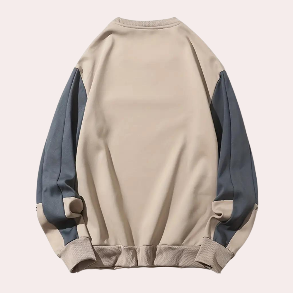 Drune | Sweatshirt mit Farbkontrast