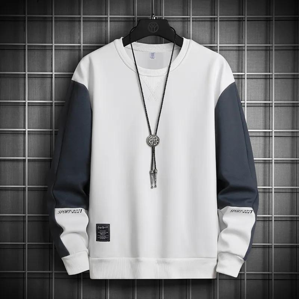Drune | Sweatshirt mit Farbkontrast