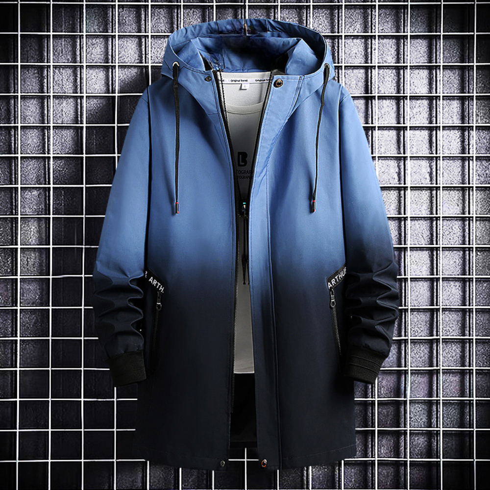 Drune | Modische Herrenjacke mit Farbverlauf
