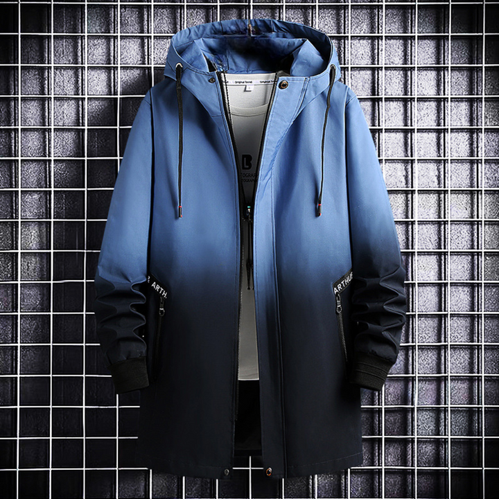 Drune | Modische Herrenjacke mit Farbverlauf