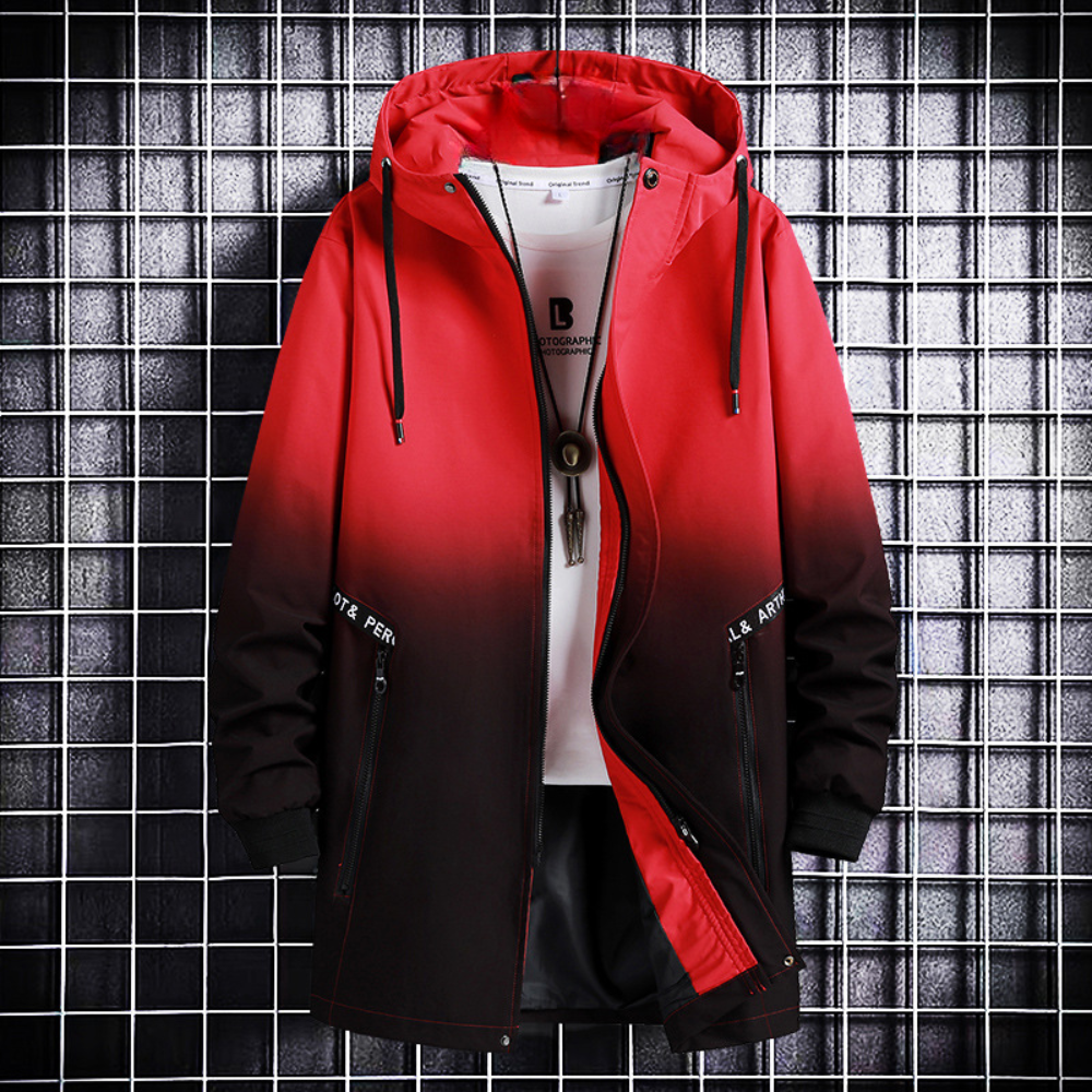Drune | Modische Herrenjacke mit Farbverlauf