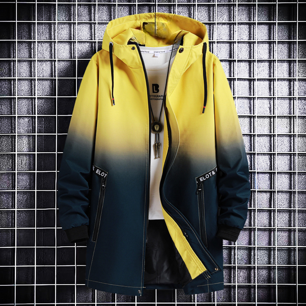 Drune | Modische Herrenjacke mit Farbverlauf