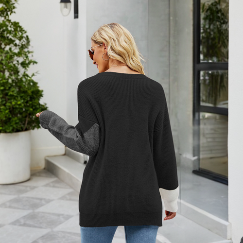 Drune | Stylischer Lässiger Strickpullover für Frauen