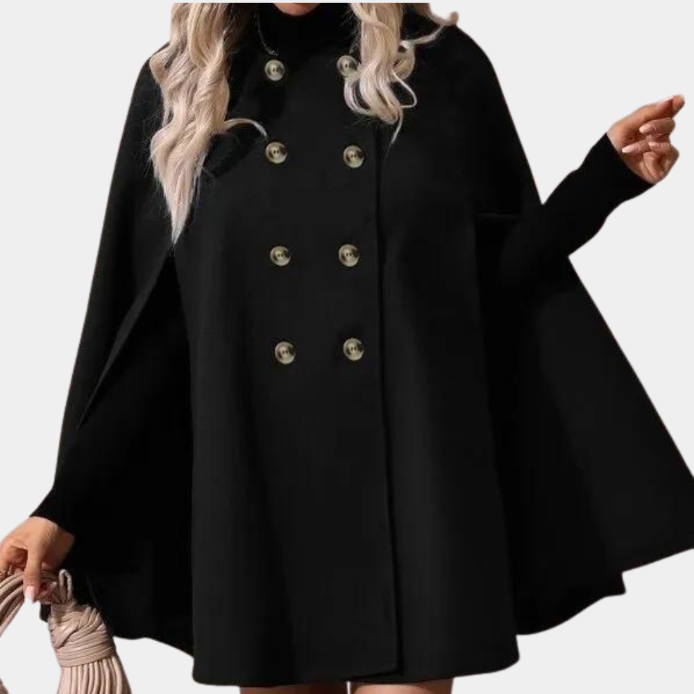 Drune | Trenchcoat Poncho für Damen