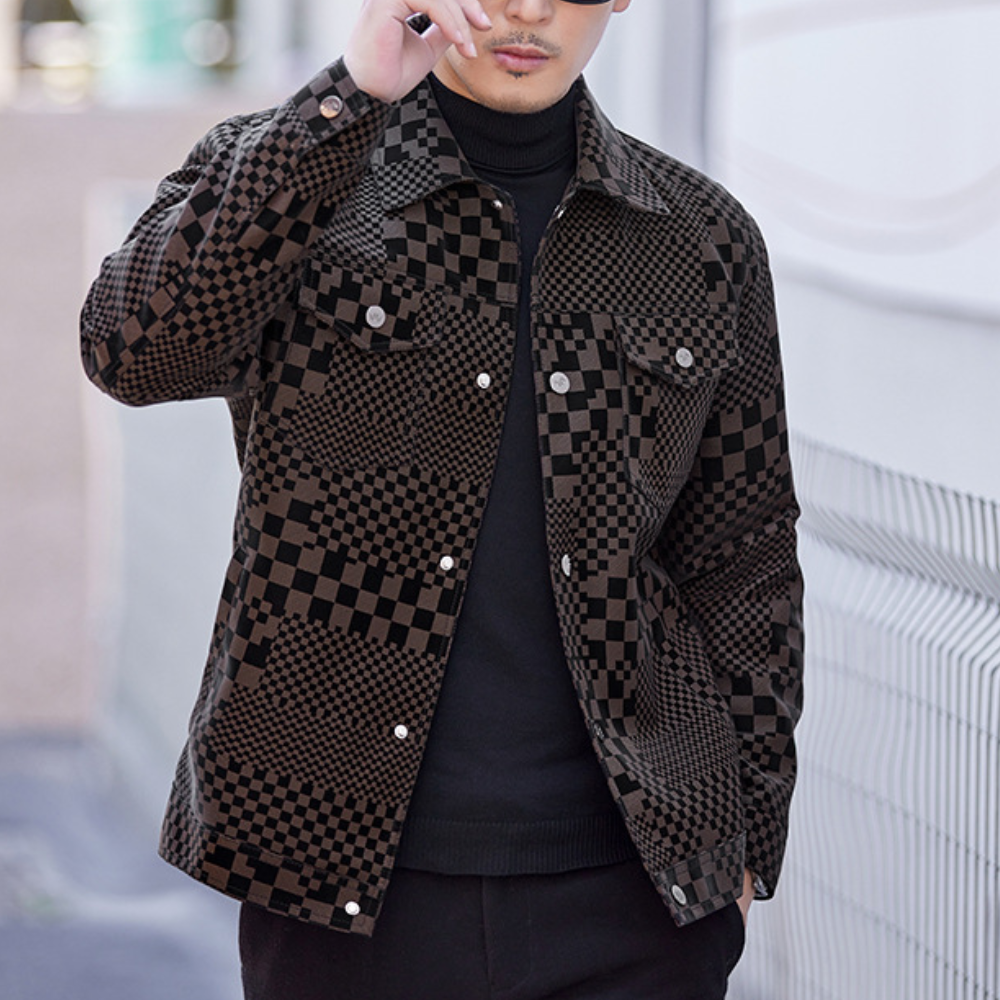 Drune | Bequeme, Elegante Knüpfjacke für Männer