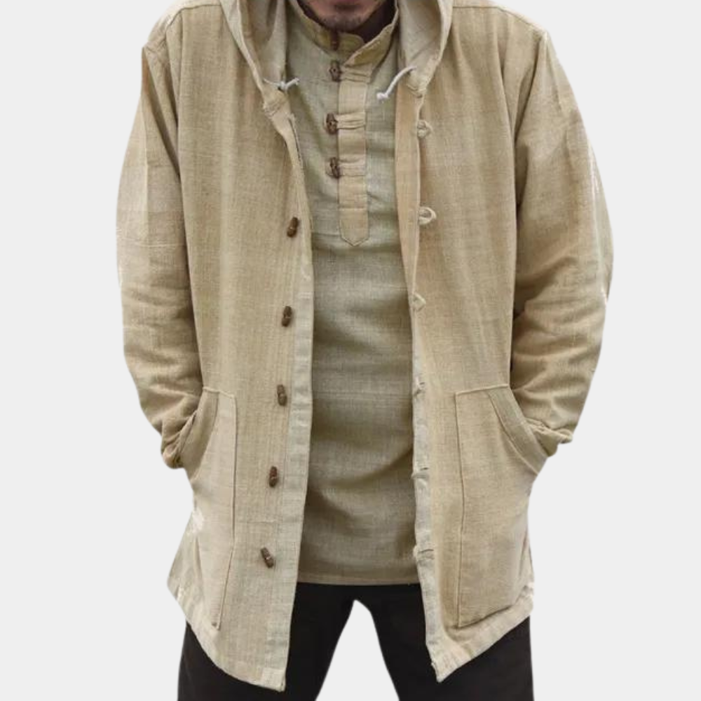 Drune | Herrenjacke Mit Kapuze Für Windige Tage