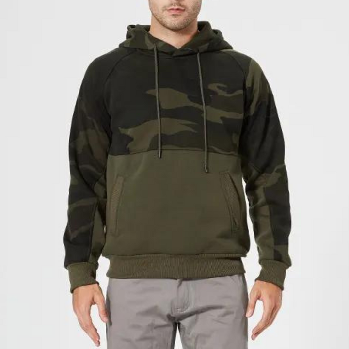Drune | Camouflage Kapuzenpullover Für Herren Stilvoll