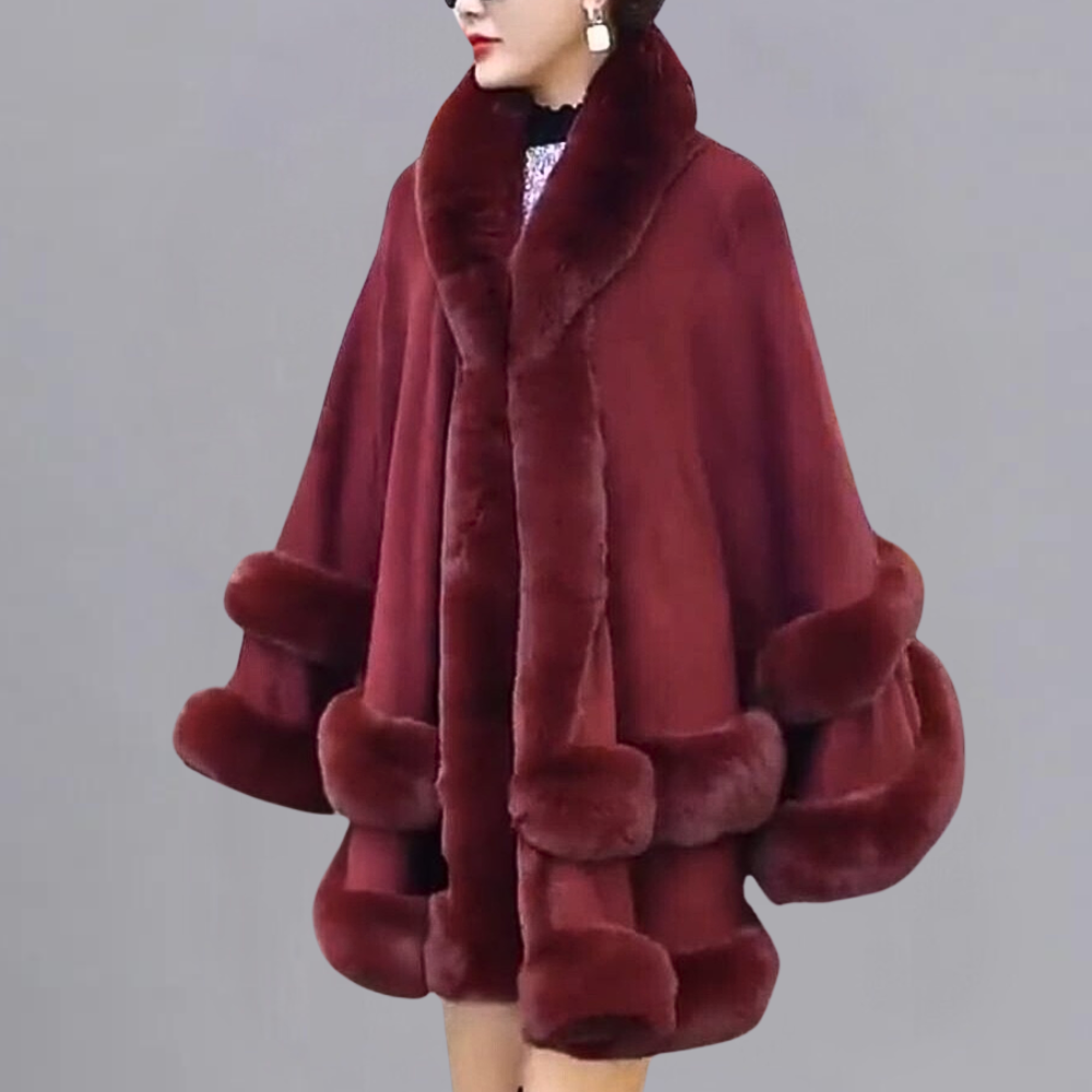 Drune | Elegante Kap Mantel für Frauen für den Winter