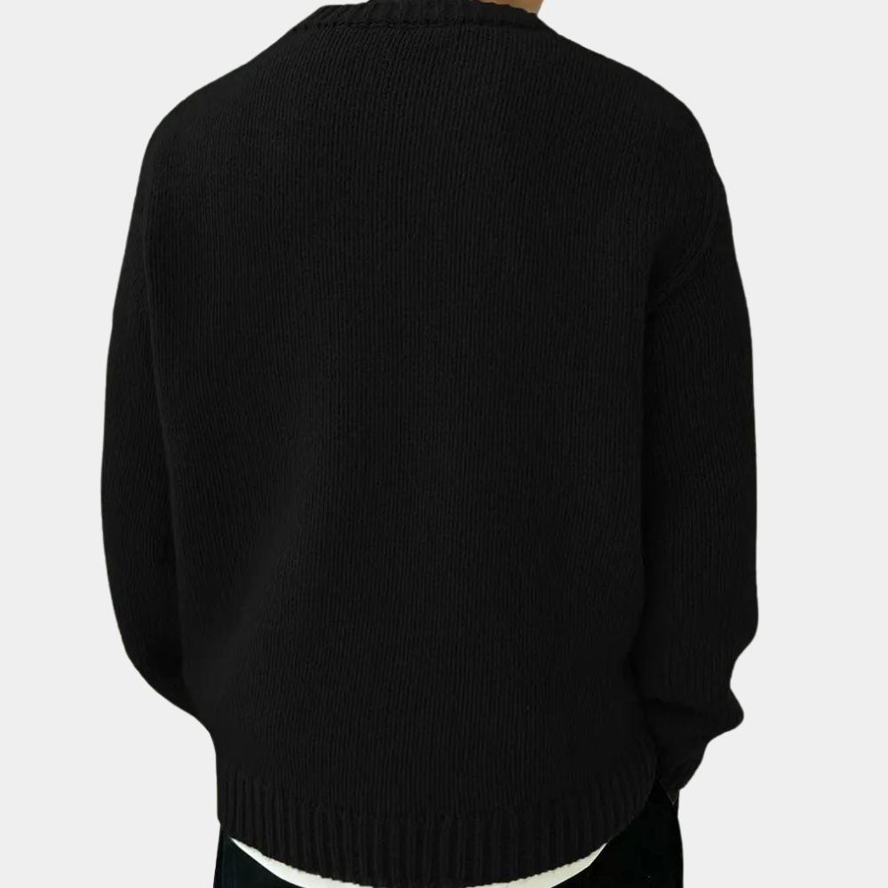 Drune | Lange Mouwen Strickpullover für Männer