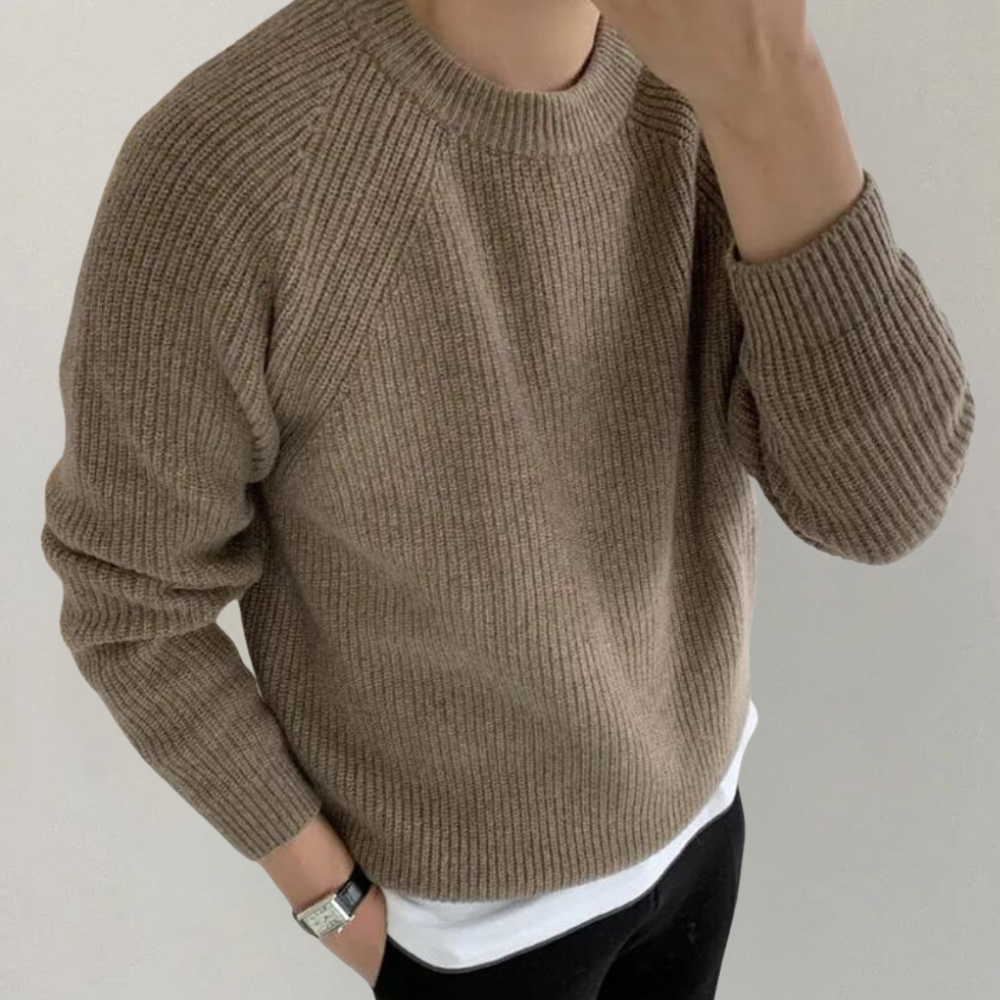 Drune | Lange Mouwen Strickpullover für Männer