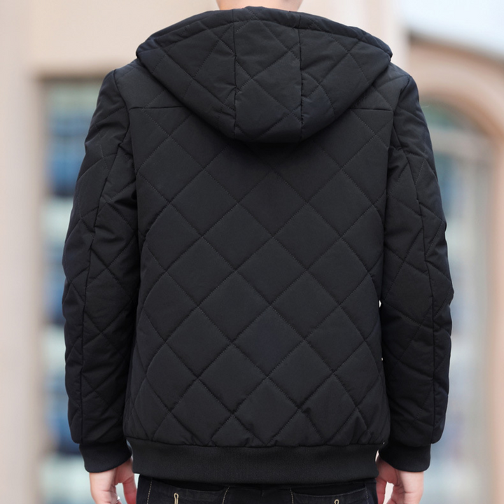 Drune | Bequeme Herrenjacke Mit Kapuze Für Komfort