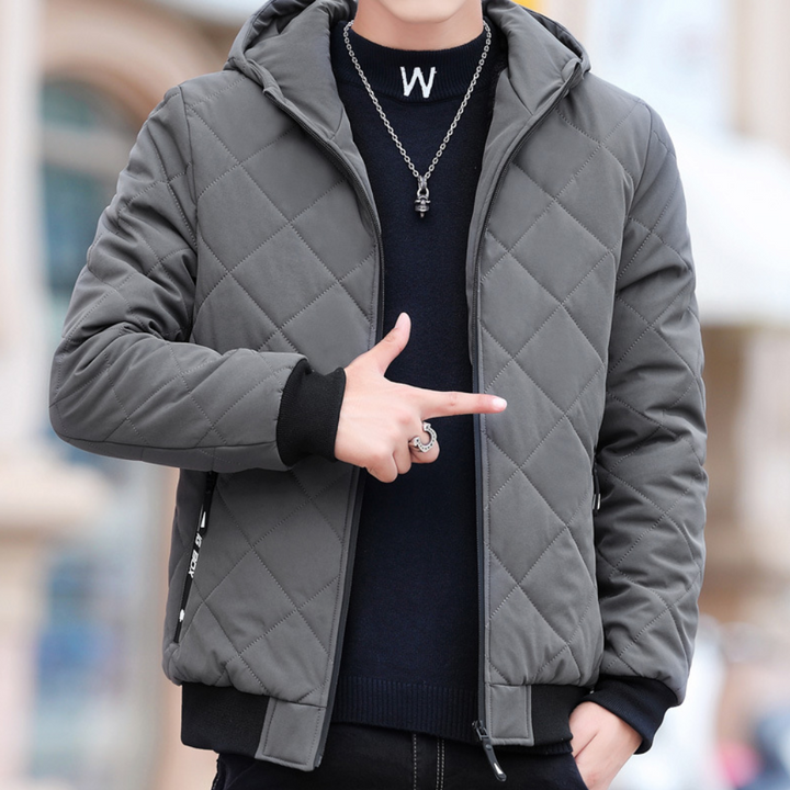 Drune | Bequeme Herrenjacke Mit Kapuze Für Komfort