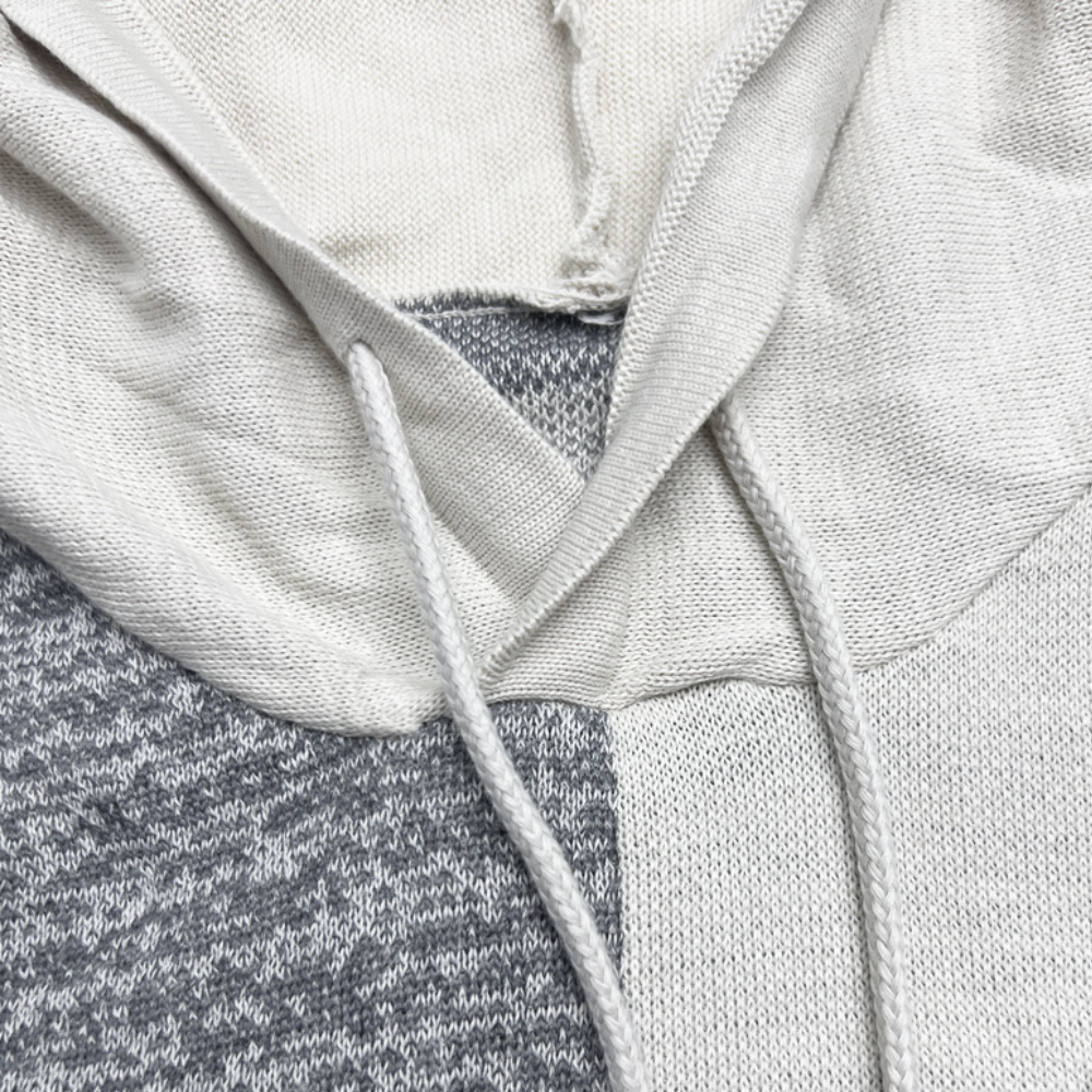 Drune | Karierter Kapuzenpullover für Herren