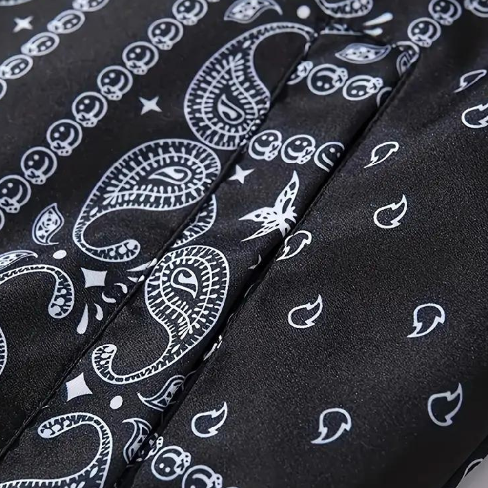 Drune | Langärmelige Jacke mit Paisleymuster