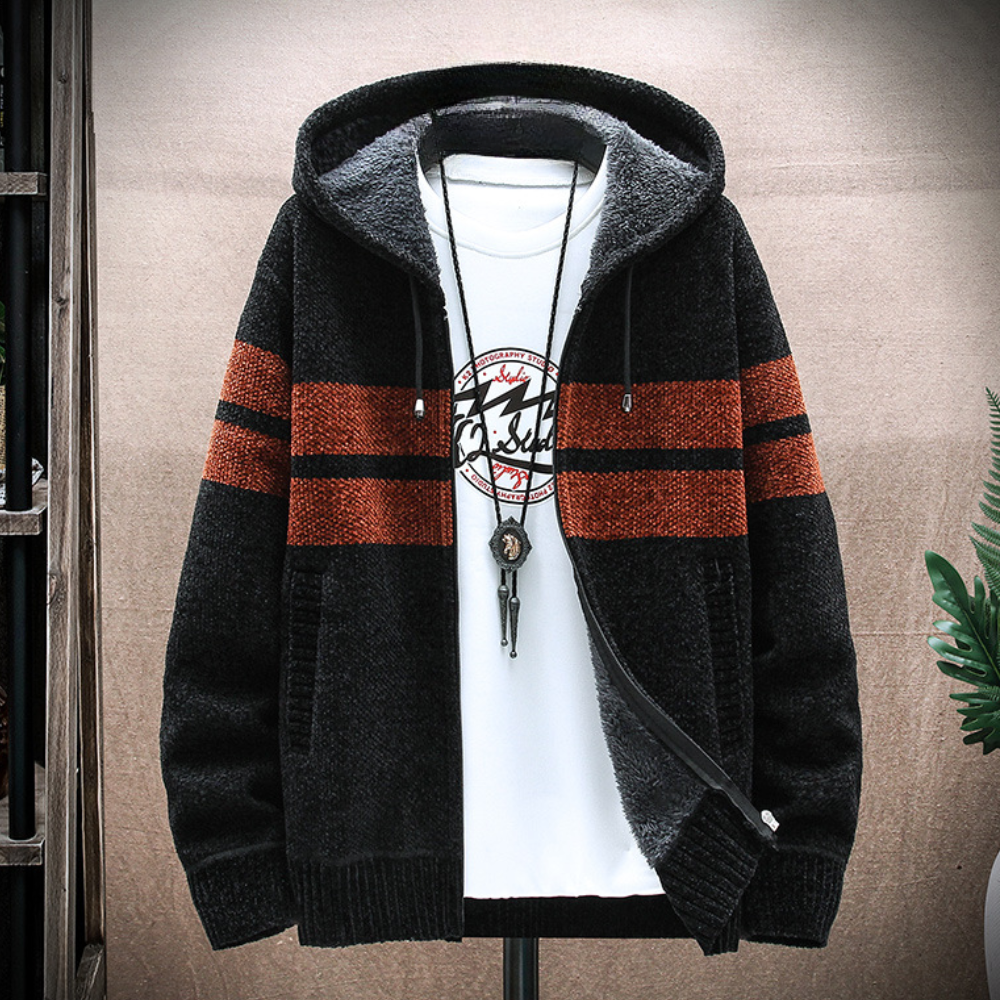 Drune | Bequeme Herrenjacke mit Kapuze