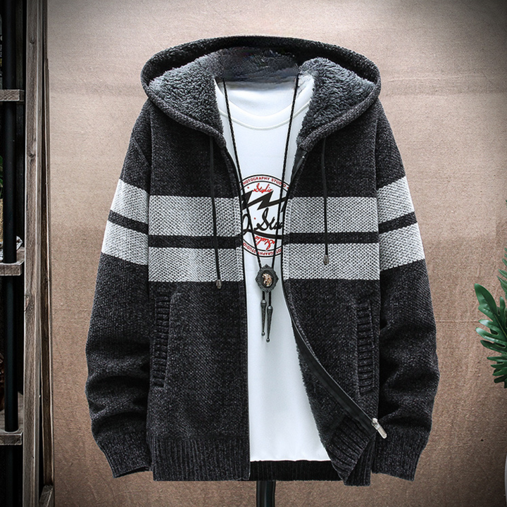 Drune | Bequeme Herrenjacke mit Kapuze